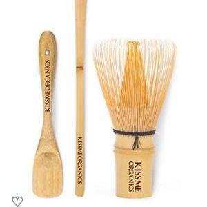 Matcha Whisk, Spoon, and Scoop - Matcha Tea Set